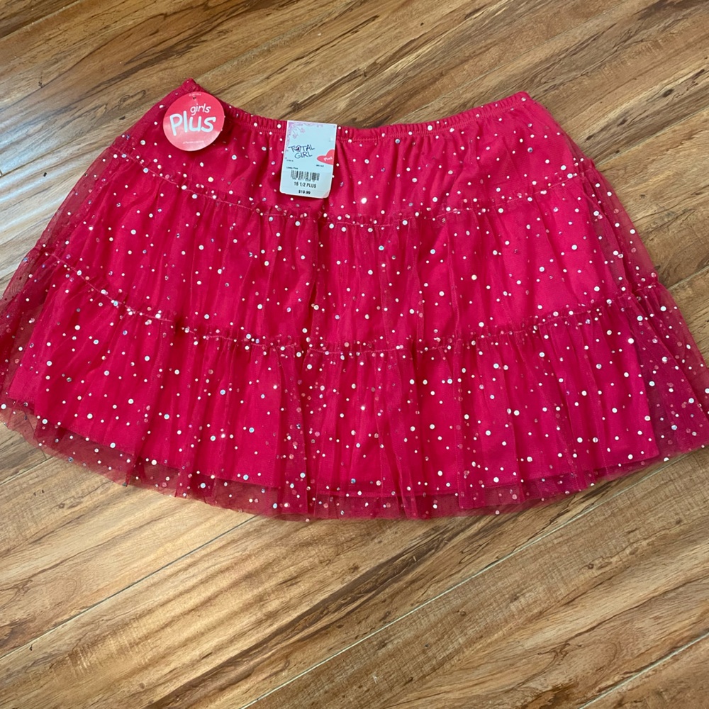 Girls Plus skirt - Tulle and Sparkle, Size 16 plus